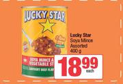 Lucky Star Soya Mince Assorted-400g Each