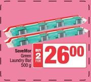 SaveMor Green Laundry Bar-For 2 x 500g