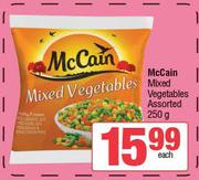 McCain Mixed Vegetables Assorted-250g Each