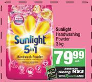 Sunlight Hand Washing Powder-3Kg Each
