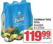 Caribbean Twist NRBs Assorted-6 x 275ml Per Pack