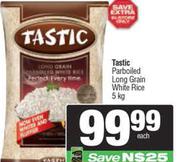 Tastic Parboiled Long Grain White Rice-5kg Each