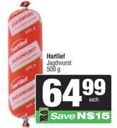 Hartlief Jagdwurst-500g 