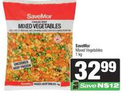 SaveMor Mixed Vegetables-1kg