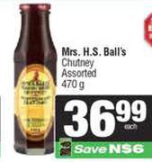 Mrs. H.S. Ball's Chutney Assorted-470g 