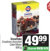 Snowflake Creations Assorted Cake Mixes-800g
