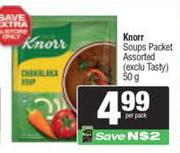 Knorr Soup Packet Assorted-50g Per Pack