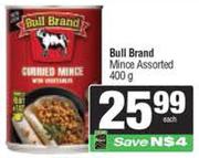 Bull Brand Mince Assorted-400g