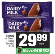 Cadbury Ice Cream Sticks Assorted-90ml Each