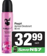 Playgirl Aerosol Deodorant-90ml