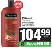 Tresemme Shampoo Or Conditioner-750ml/900ml Each