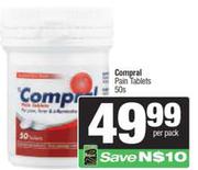 Compral Pain Tablets-50 Per Pack