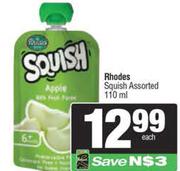 Rhodes Squish Assorted-110ml