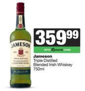 Jameson Triple Distilled Blended Irish Whisky-750ml