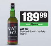 VAT 69 Blended Scotch Whisky-750ml