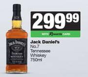 Jack Daniel's No.7 Tennessee Whisky-750ml
