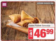 Golden Pockets Samoosas-For 4