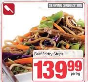 Beef Stir Fry Strips-Per Kg