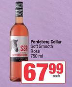Perdeberg Cellar Soft Smooth Rose-750ml Each