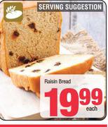 Raisin Bread-Each