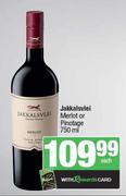 Jakkalsvlei Merlot Or Pinotage-750ml Each