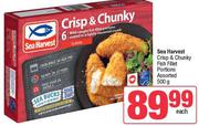 Sea Harvest Crisp & Chunky Fish Fillet Portions Assorted-500g