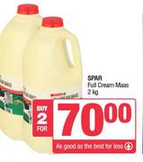 Spar Full Cream Maas-For 2 x 2kg