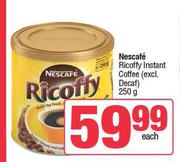 Nescafe Ricoffy Instant Coffee (excl. Decaf)-250g