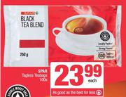 Spar Tagless Teabags-100s Pack Each