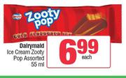 Dairymaid Ice Cream Zooty Pop Assorted-55ml Each