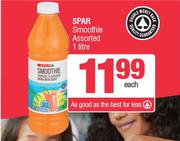 Spar Smoothie Assorted-1L Each