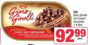 Ola Gino Ginelli Ice Cream Assorted-1.4L Each