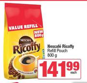 Nescafe Ricoffy Refill Pouch-800g Each