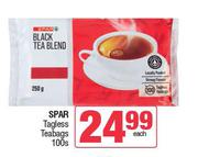 Spar Tagless Teabags-100s Each