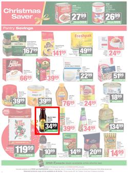 SPAR & SUPERSPAR Namibia : Christmas Super Savings (21 October - 09 November 2025), page 4