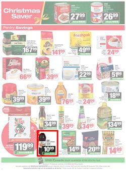 SPAR & SUPERSPAR Namibia : Christmas Super Savings (21 October - 09 November 2025), page 4
