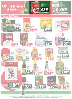 SPAR & SUPERSPAR Namibia : Christmas Super Savings (21 October - 09 November 2025), page 4