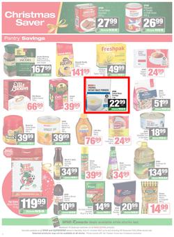 SPAR & SUPERSPAR Namibia : Christmas Super Savings (21 October - 09 November 2025), page 4