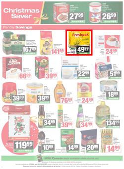 SPAR & SUPERSPAR Namibia : Christmas Super Savings (21 October - 09 November 2025), page 4