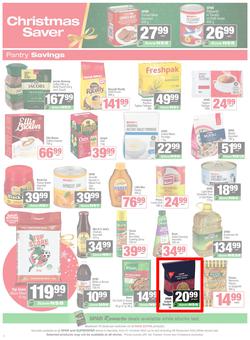 SPAR & SUPERSPAR Namibia : Christmas Super Savings (21 October - 09 November 2025), page 4