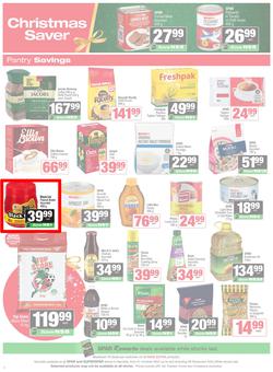SPAR & SUPERSPAR Namibia : Christmas Super Savings (21 October - 09 November 2025), page 4