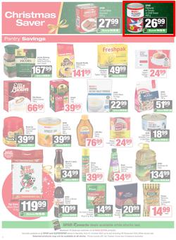 SPAR & SUPERSPAR Namibia : Christmas Super Savings (21 October - 09 November 2025), page 4