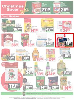 SPAR & SUPERSPAR Namibia : Christmas Super Savings (21 October - 09 November 2025), page 4