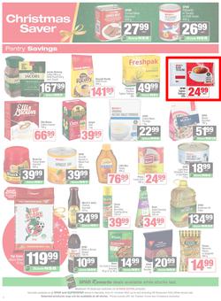 SPAR & SUPERSPAR Namibia : Christmas Super Savings (21 October - 09 November 2025), page 4