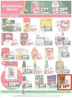 SPAR & SUPERSPAR Namibia : Christmas Super Savings (21 October - 09 November 2025), page 4