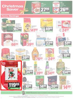 SPAR & SUPERSPAR Namibia : Christmas Super Savings (21 October - 09 November 2025), page 4