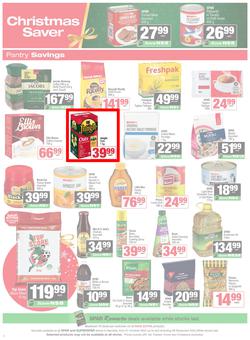 SPAR & SUPERSPAR Namibia : Christmas Super Savings (21 October - 09 November 2025), page 4