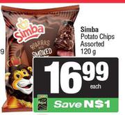 Simba Potato Chips Assorted-120g Each