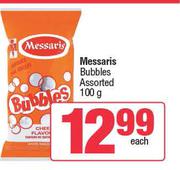 Messaris Bubbles Assorted-100g Each