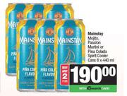 Mainstay Mojito,Passion Martini Or Pina Colada Spirit Cooler Cans-For 2 x 6 x 440ml